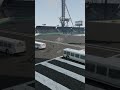 30 TON Metal Roll vs Bus! 💥😳 #beamngdrive