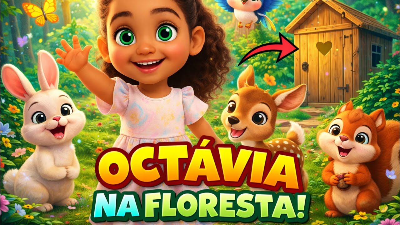 Esconde Esconde na Floresta com a Octávia