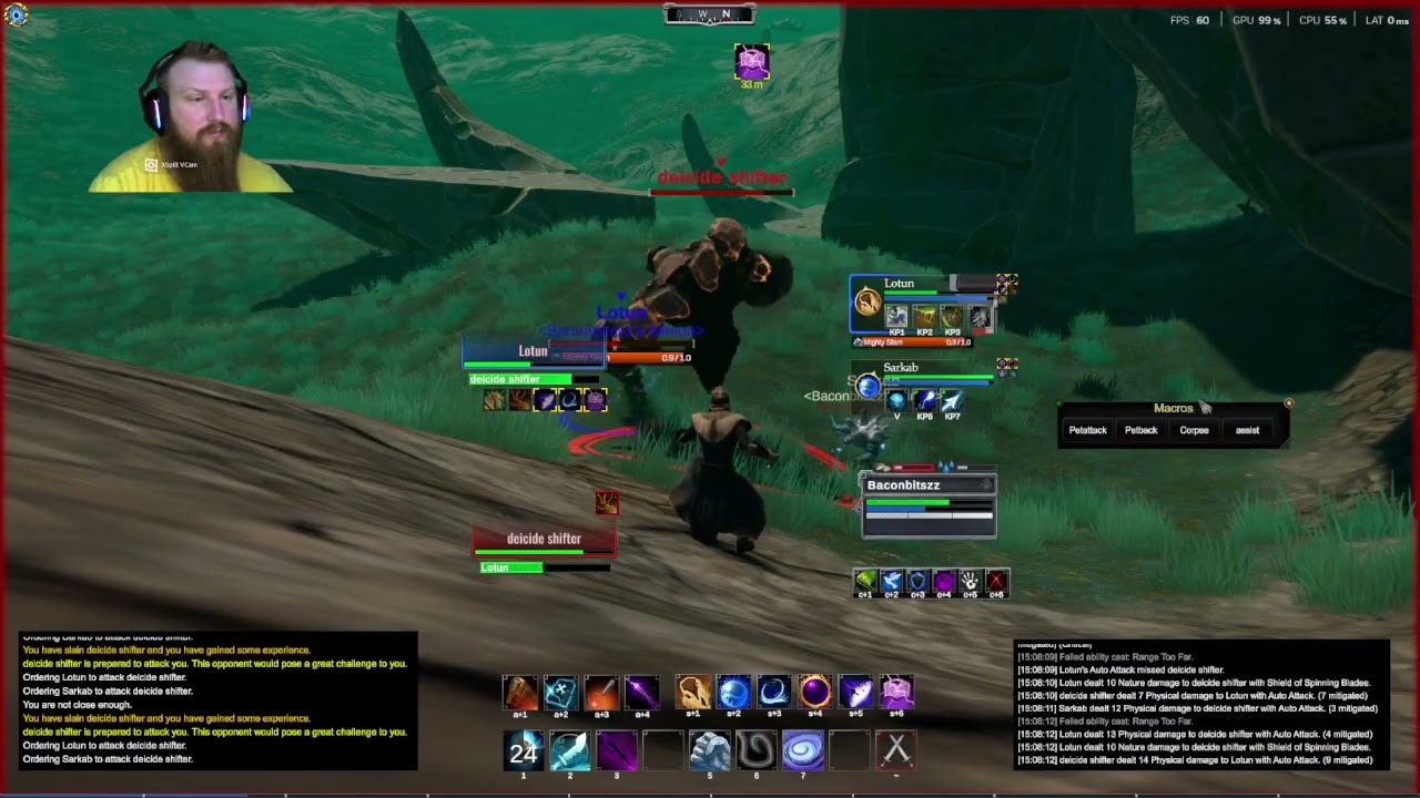 Summoner Class! Baconbitsz Veil of Azurus Server!