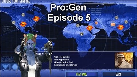 Command & Conquer Zero Hour: Pro:Gen Mod - Demolitions General 5