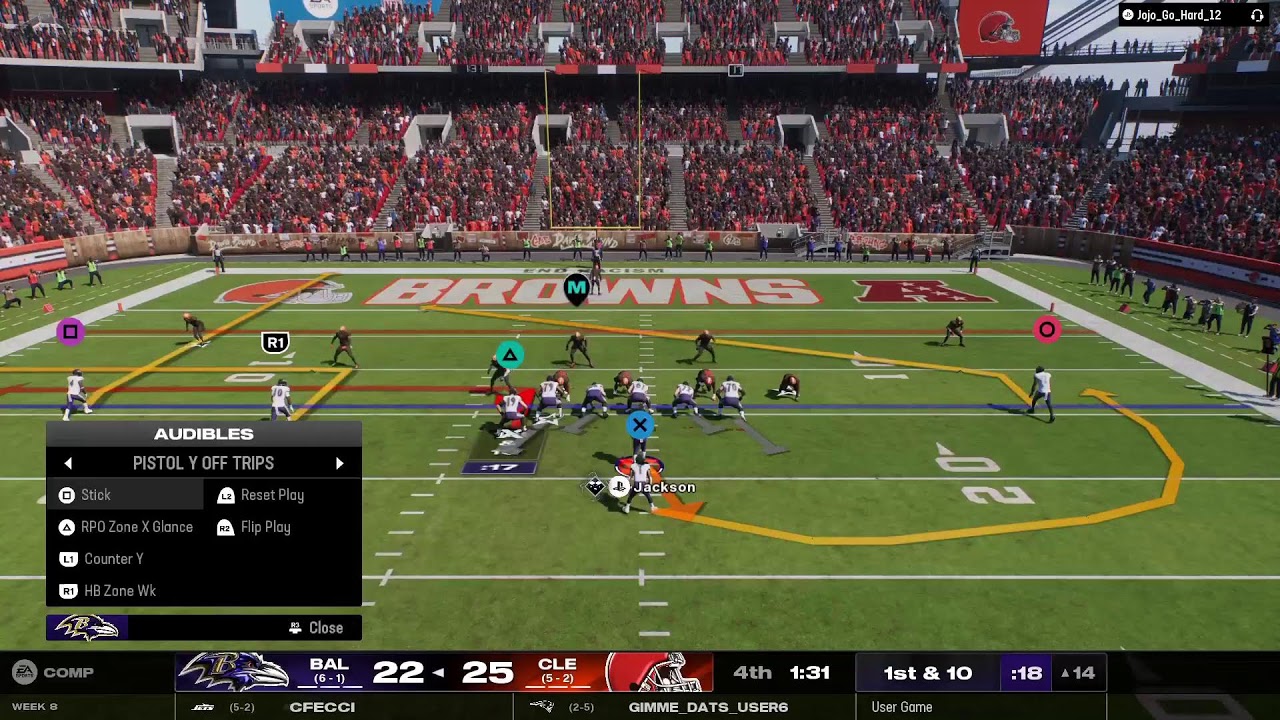 BS Ravens vs. Browns YouTube