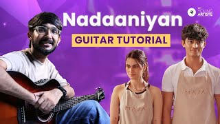 Nadaaniyan | Akshath | Aisha Ahmed | Guitar Tutorial | Easy Guitar Lesson #siffguitar