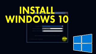 how to install windows 10