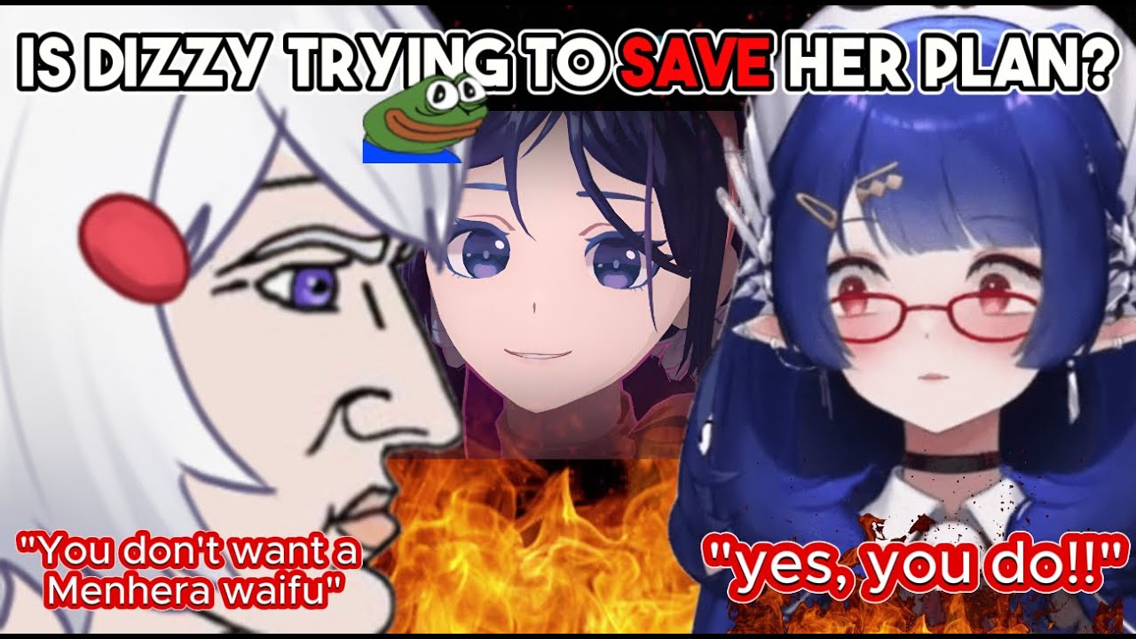 Dizzy Teaches Chat How to Choose And Make a PERFECT MENHERA Waifu 😅| Dizzy Dokuro Clip #dizzyclip