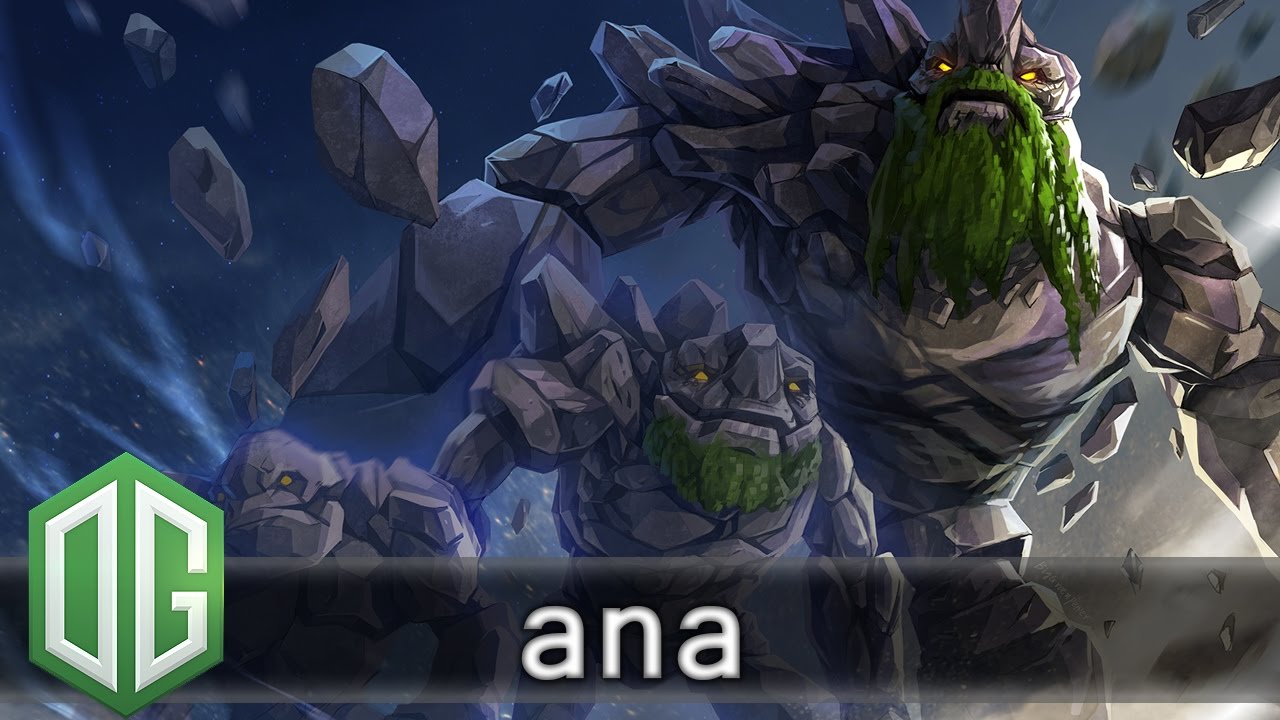 OG.Ana Tiny Gameplay - Ranked Match -  OG Dota 2
