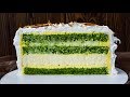 Торт МЯТА-ЛИМОН с ЧИЗКЕЙКОМ ВНУТРИ ☆ MINT-LEMON cake with Cheesecake