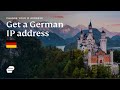 How to get a German IP address 🇩🇪