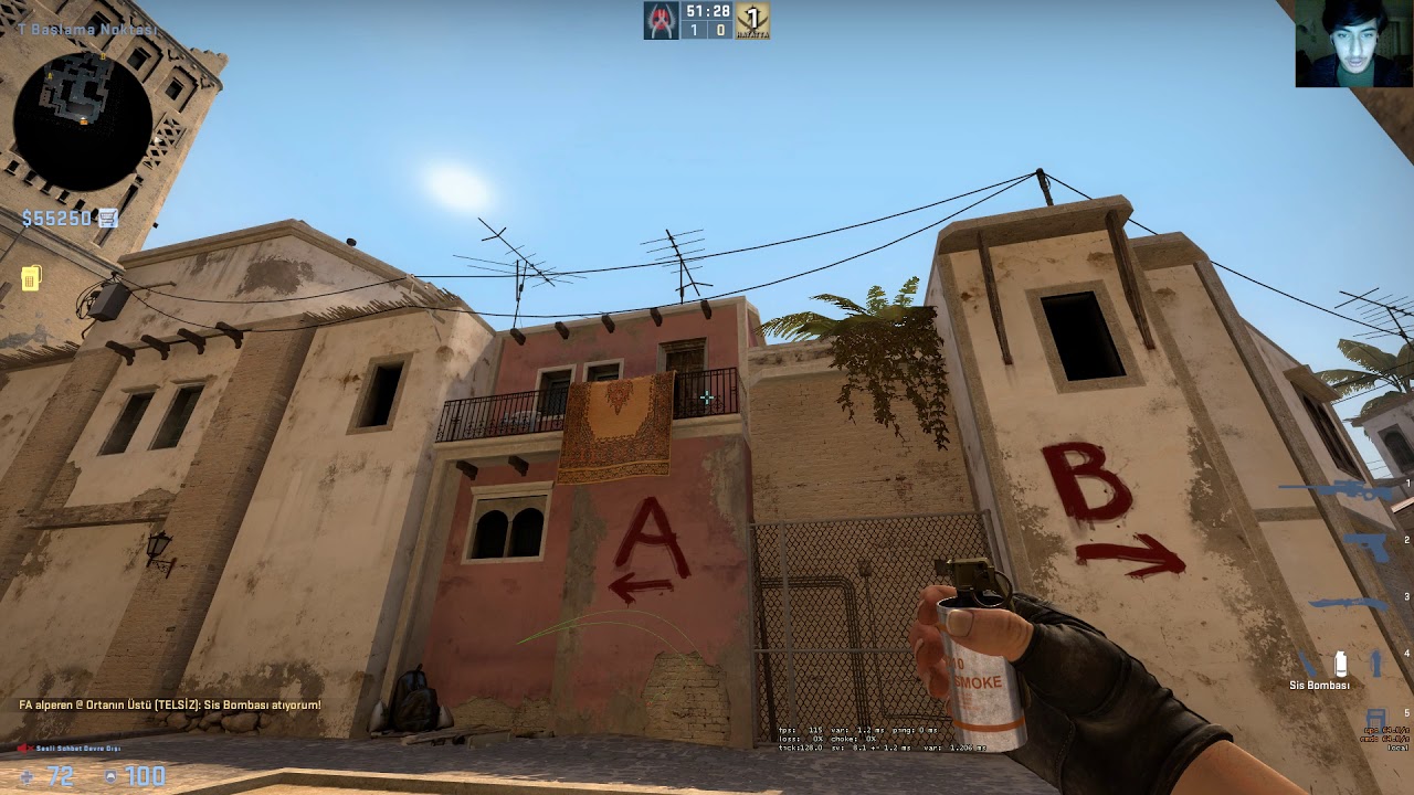 Инста смоки мираж карта