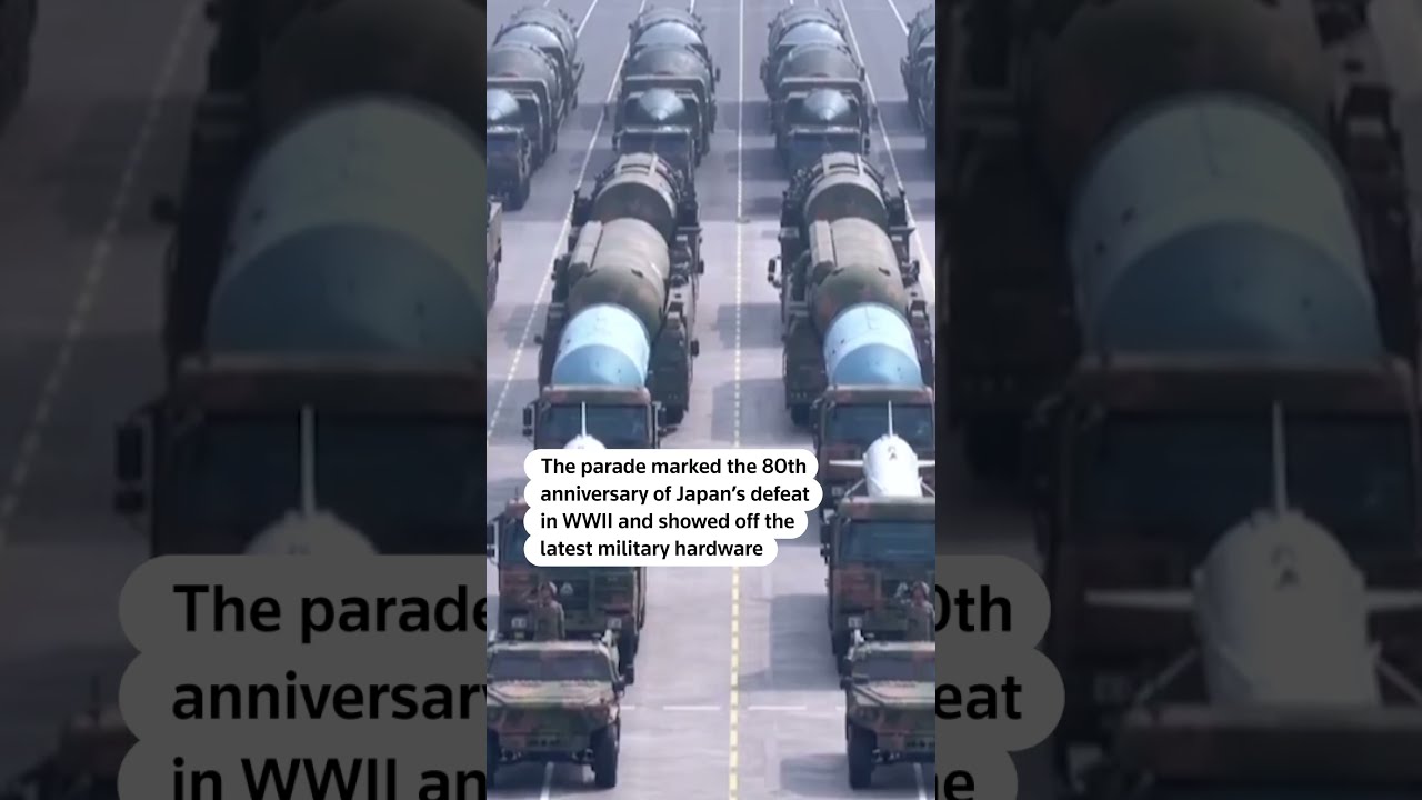 China S Xi Projects Power At Military Parade With Putin And Kim