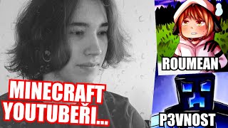 NEJLEPŠÍ MINECRAFT YOUTUBEŘI 😳 |cringe review - RoUmEan, P3VNOST (PVNST)|