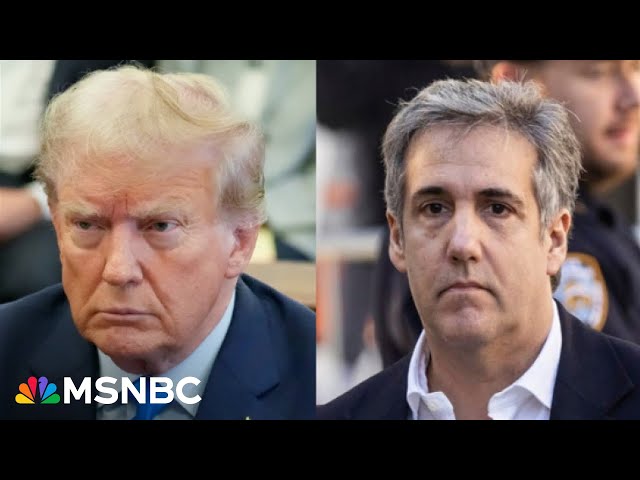 Jail fears: Jurors hear damning new Cohen tape as evidence hits Trump