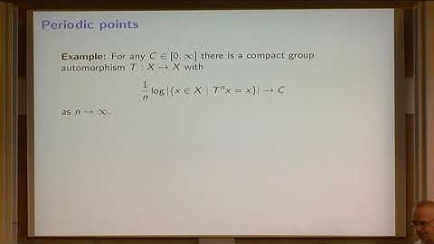 Tom Ward | Rigid and flexible properties of group automorphisms