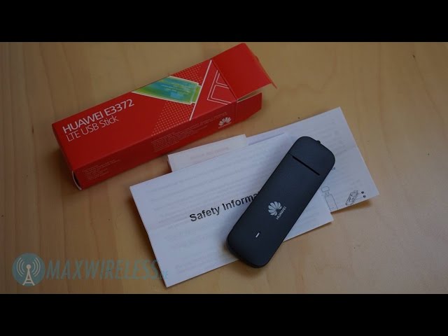 Hates overse sygdom Test: Huawei E3372 LTE USB Stick | German - YouTube