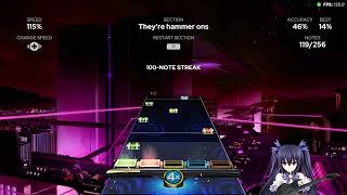 Through the Fire and Flames (GH3 Chart) Intro 115% FC