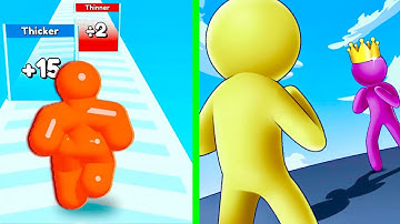 Tall Man Run vs Giant Rush 🔺💥🟢Walkthrough Android, iOS Gameplay 4K GT43