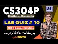 Cs304p Quiz 10 Solution 2024 - By The Merciful Academy