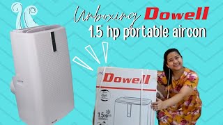 Unboxing Dowell Portable Aircon | Portable Aircon Review