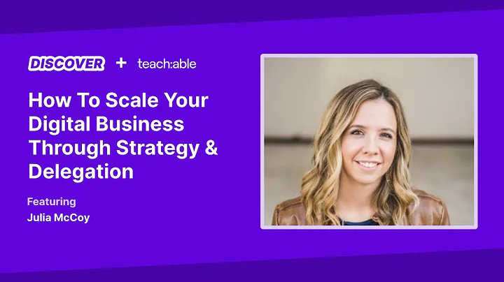 Live Workshop - How To Scale Your Digital Business...