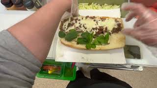 POV: Making A Steak and Cheese Sub