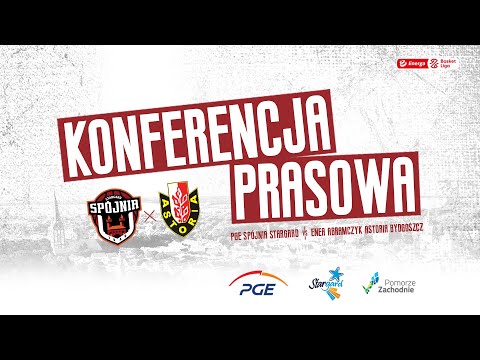 Konferencja Prasowa po meczu PGE Spójnia Stargard - Enea Abramczyk Astoria Bydgoszcz 89:86