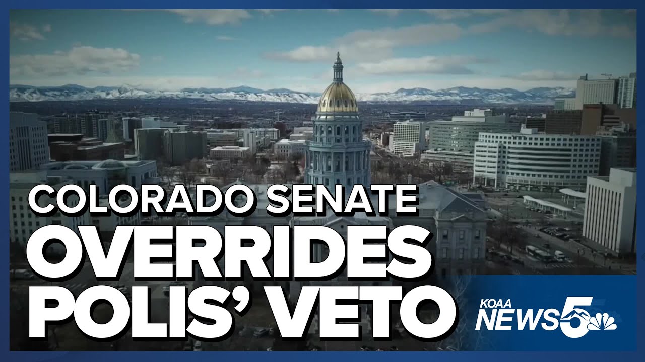 Colorado Senate overrides Polis' veto of social media bill
