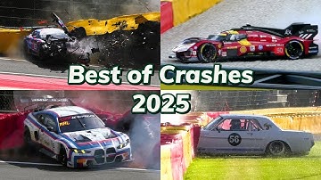 Motorsport CRASHES & SPINS Compilation 2025 (Spa-Francorchamps & Nürburgring)