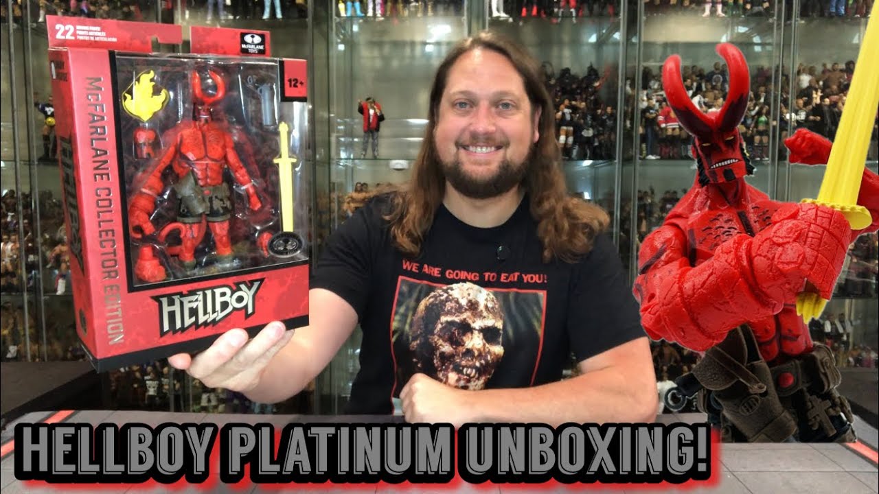 Hellboy Platinum Edition McFarlane Toys Unboxing & Review! - YouTube