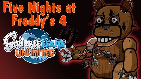 Scribblenauts Unlimited Speed Create Five Nights at Freddy