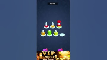 Level 9 Nut Sort Game – Relaxing Puzzle Challenge | Best Brain Teaser 2025