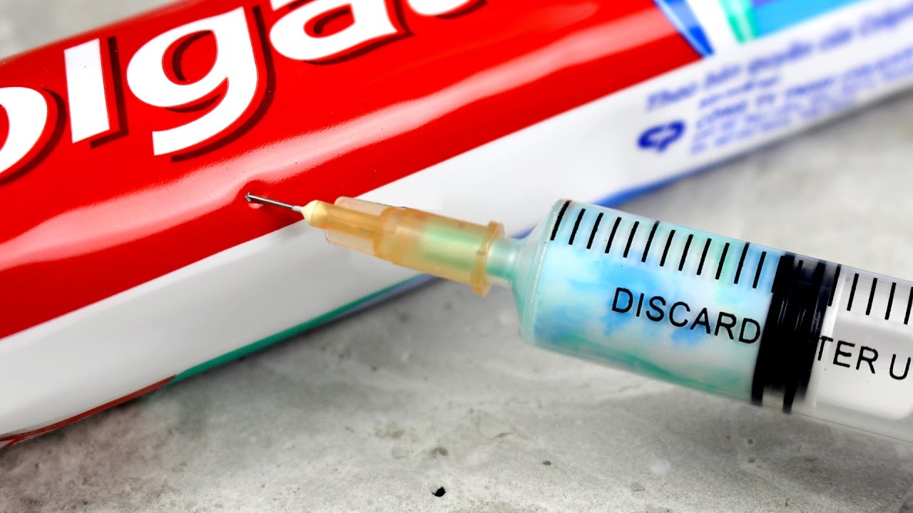 4 Awesome Syringe Life Hacks - YouTube