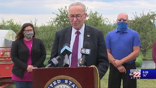 Senator Chuck Schumer pushes for economic relief with more 'PPP' aid