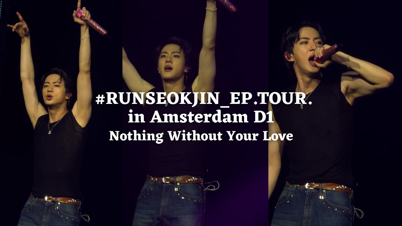アイドル BTS JIN RUNSEOKJIN_EP.TOUR in Amsterdam Runseokjin_EP.Tour in Amsterdam: Live Viewing' official