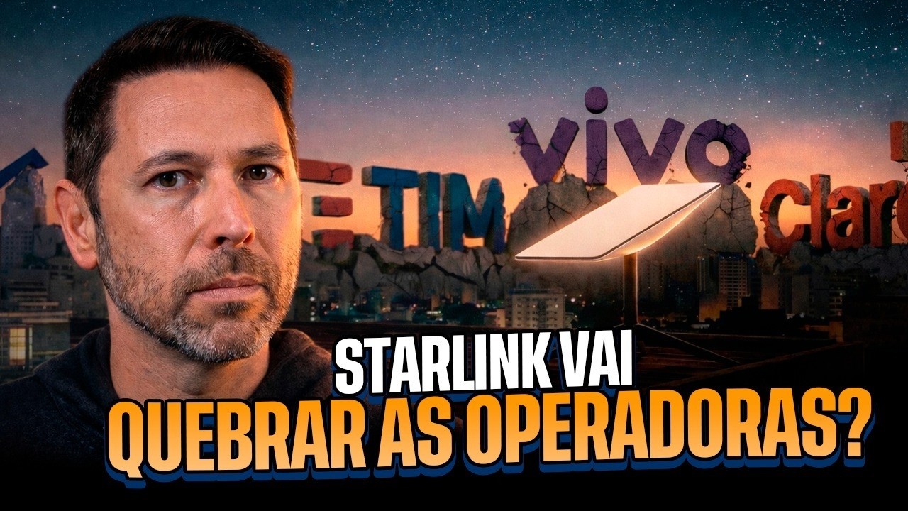 🚨 STARLINK vai quebrar as operadoras de telefonia? Claro, TIM, Oi?