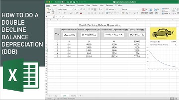 How to do a Double Declining Balance Depreciation (DDB)