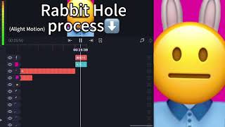 Rabbit Hole wip Emoji(Alight Motion)