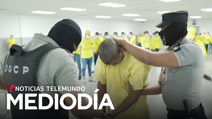 El Salvador asegura que EE.UU. controla a los inmigrantes expulsados a ese país | Noticias Telemundo
