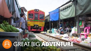 A Train Runs Through It: Thailand’s Most Dangerous Market