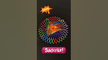 The Spirograph I enjoyed in my childhood #2024 #shorts #spirograph #ruler #trending