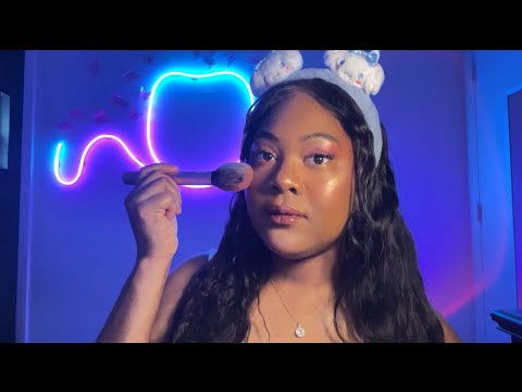 ASMR Doing My Makeup 🎀 | New Makeup Routine + Soothing Whispers