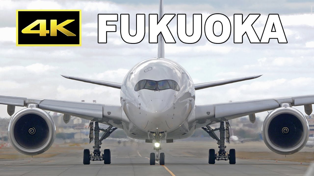 [4K] Plane spotting at Fukuoka Airport on January 1, 2026 / 福岡空港 / Fairport