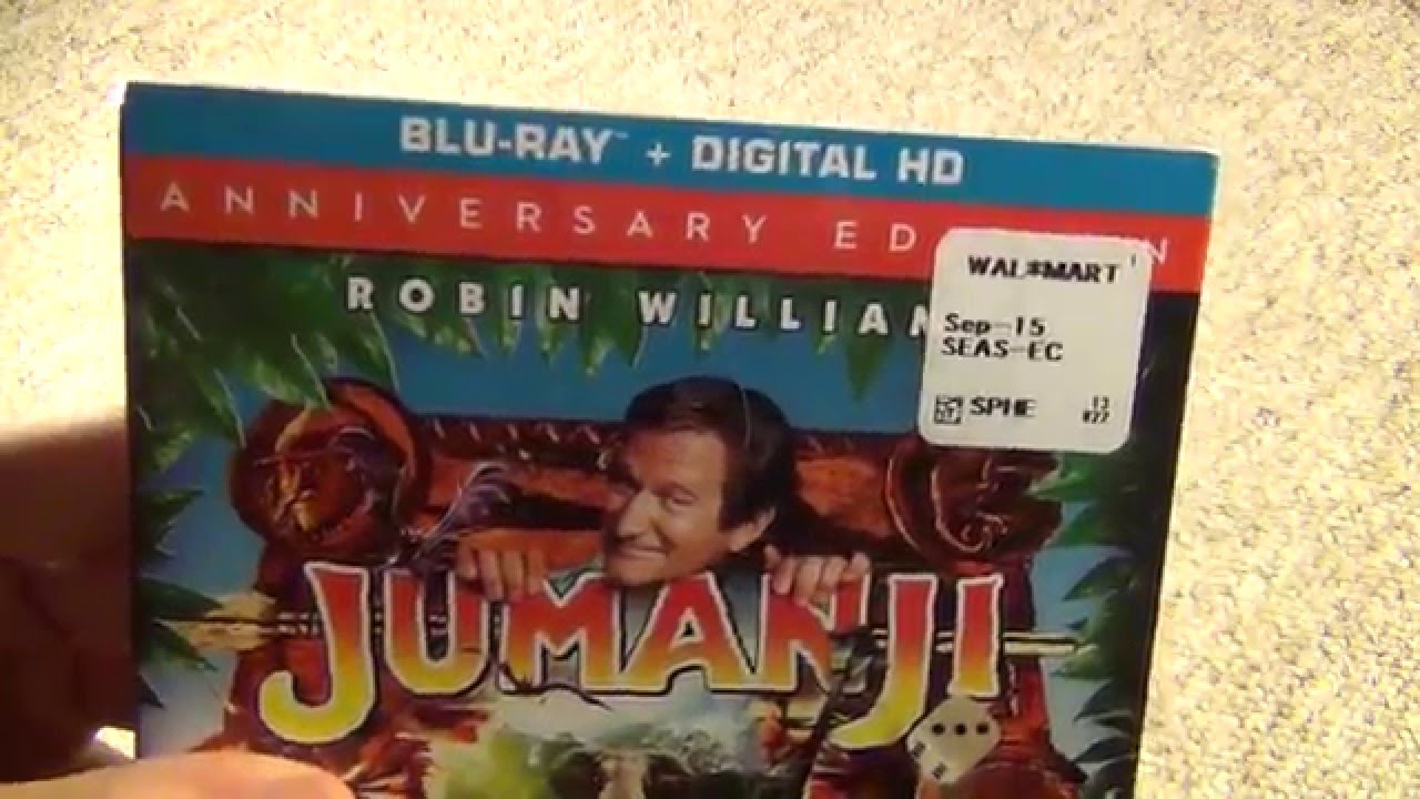 anniversary rings Robin Williams in Jumanji Blu-Ray Unboxing