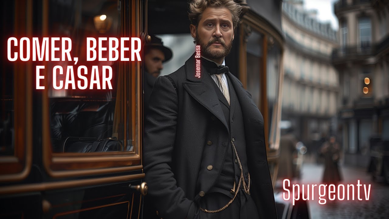 Comer, Beber e Casar ( Mateus 24:39 ) - C. H. Spurgeon - Sermão 823 #português @JosemarBessa