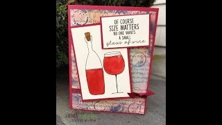 Unity Quick Tip: Embossed Background Wine Card
