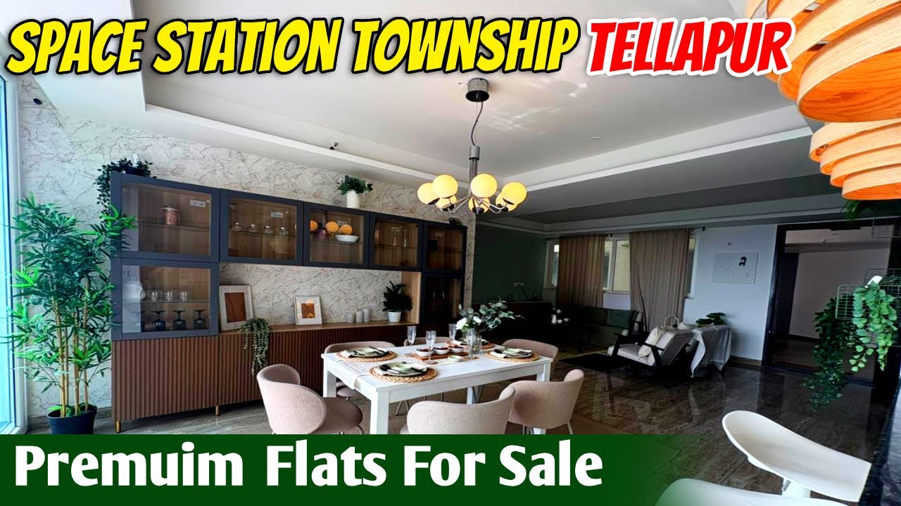 Tellapur లో Premium 3BHK Flats For Sale | Direct Owner Gated Community Hyderabad Gachibowli 