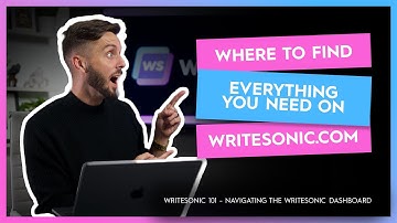 Writesonic 101: Episode 3 - Using the Writesonic Dashboard
