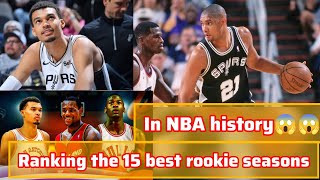 Ranking the 15 best rookie seasons in NBA history