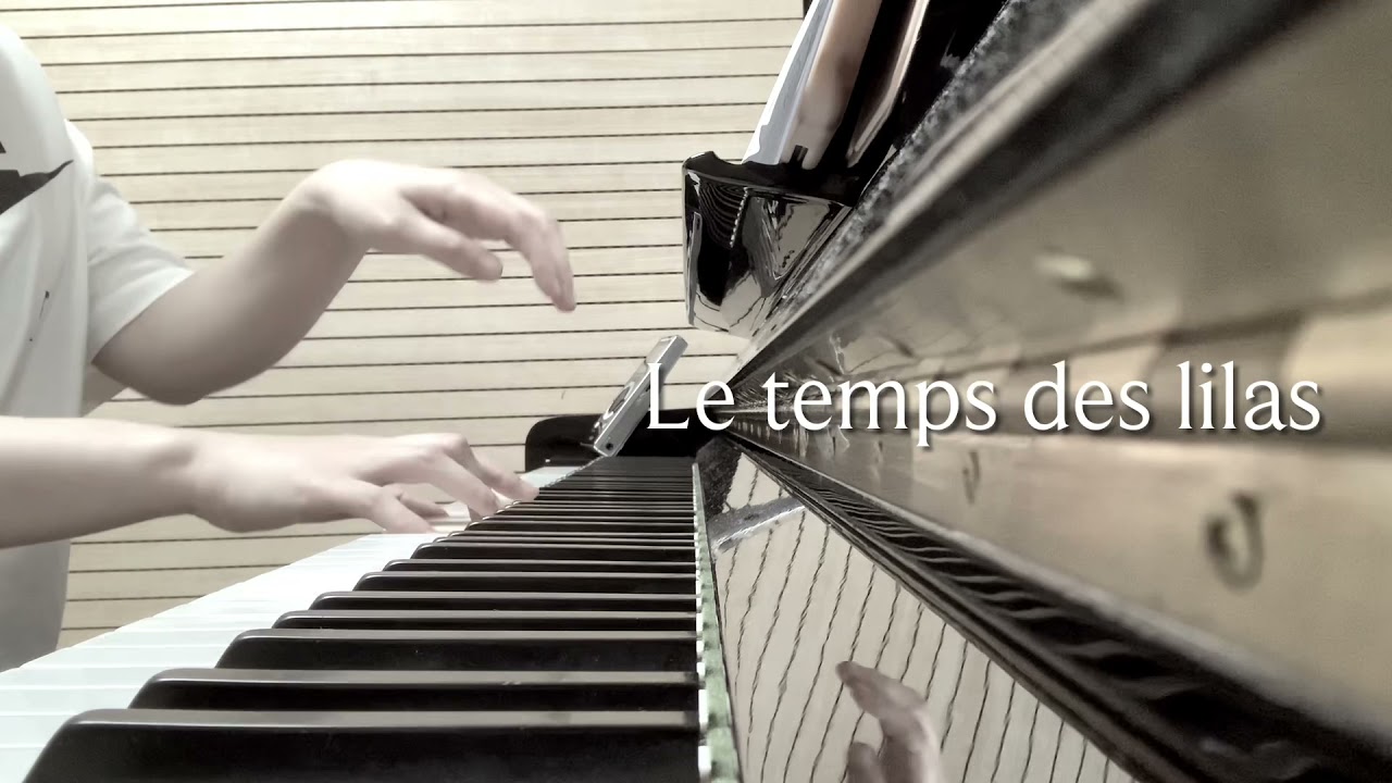 Le temps des lilas (Ernest Chausson)-Accompaniment, piano 반주