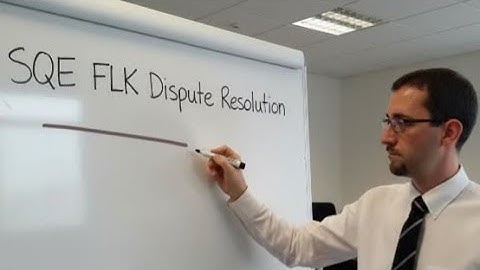 SQE FLK1 Geschillenbeslechting