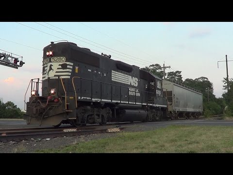 Railfanning CR with NS 5280 (Foul RS3L), and CSX 4423  @mattsteverfan7793