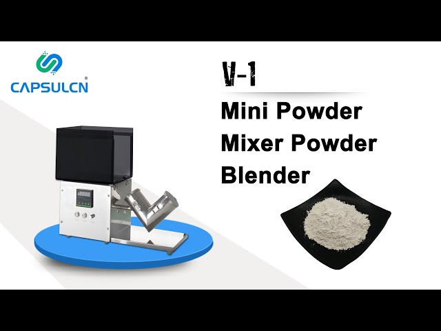 CapsulCN V-1 Mini V Type Powder Mixer Machine